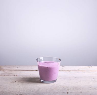 Yogurth with fresh berries clipart