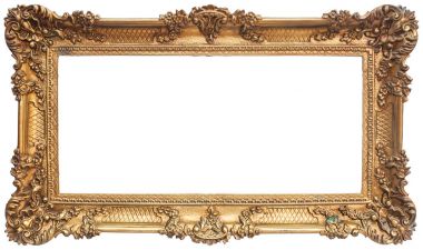 antika altın çerçeve 