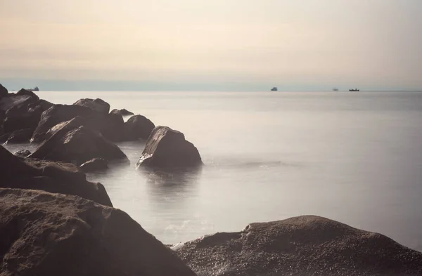 Pohled na moře Terst — Stock fotografie