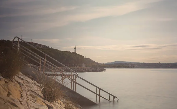 Vista sul mare di Trieste — Foto Stock