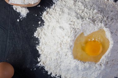 yumurta ve un 
