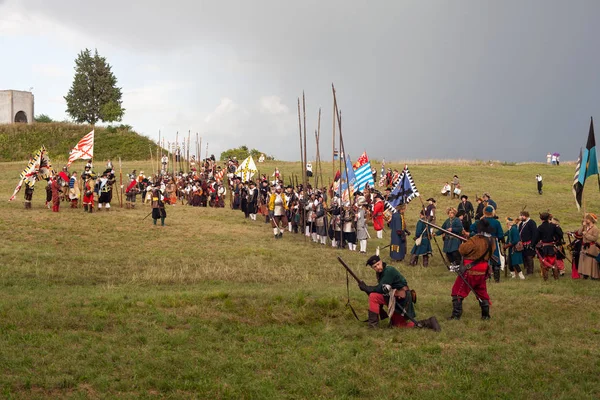 Historisk Reenactment a.d. 1615 — Stockfoto