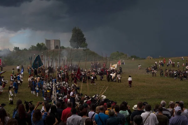 Historisk Reenactment a.d. 1615 — Stockfoto