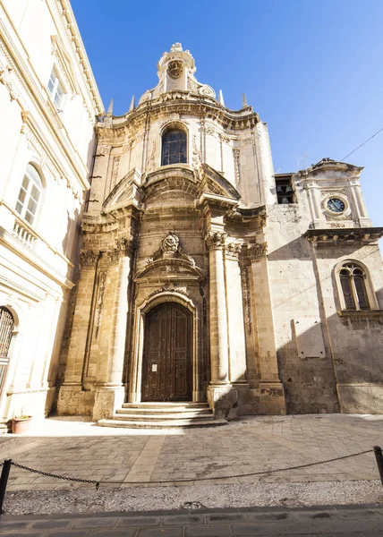 Kościół San francesco na wyspie Ortigia, Syrakuzy — Zdjęcie stockowe