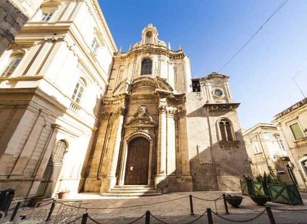 Церква Сан-Франческо в Ортігіа Сіракузи — стокове фото