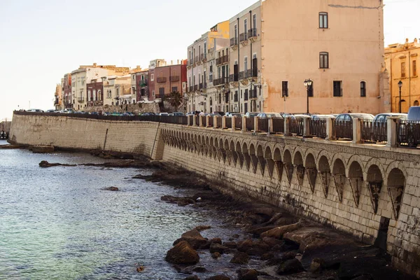 Costa di Ortigia, Siracusa — Foto Stock