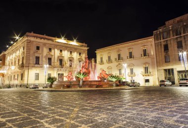 Artemide Syracuse, Sicilya, İtalya için Çeşmesi
