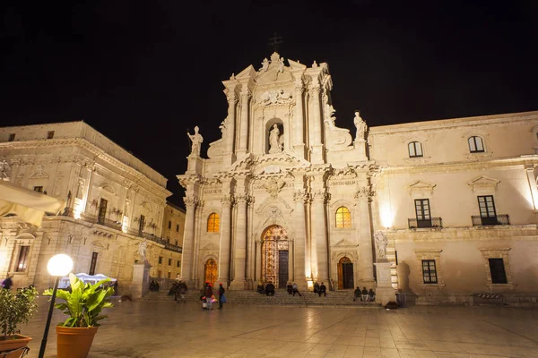 La Catedral de Siracusa — Foto de Stock