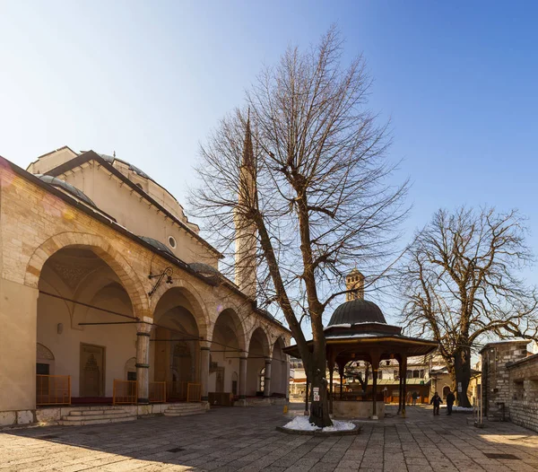 Gazi Husrev-bey-moskén i Sarajevo — Stockfoto