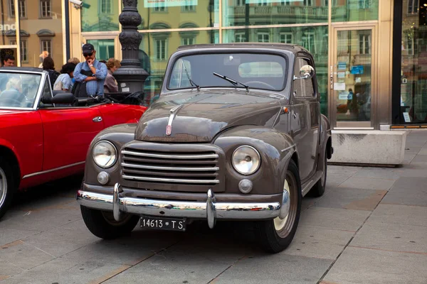 Fiat Topolino exposed at the National Day of the Vintage Vehicl — стокове фото