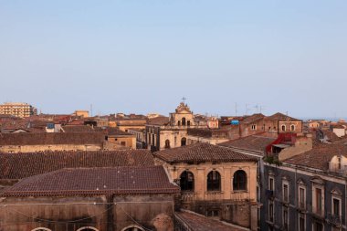 Catania 'nın üst görünümü