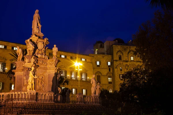 Der normannische palast oder königspalast von palermo — Stockfoto