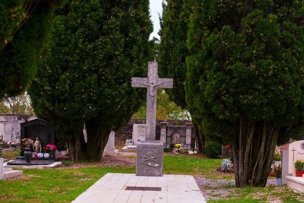 Contovello Italy October View Cemetery October 2019 — Stock Photo, Image
