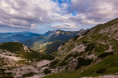 Güney Julian Alpleri 'nin Vogel Dağı' ndan ve Slovenya 'nın Triglav Ulusal Parkı mirasından en iyi manzara