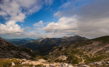 Güney Julian Alpleri 'nin Vogel Dağı' ndan ve Slovenya 'nın Triglav Ulusal Parkı mirasından en iyi manzara