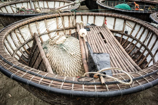 Kokosnoot boten, Vietnam — Stockfoto