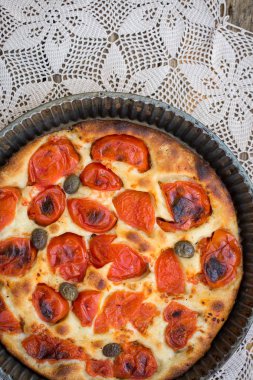 İtalyan focaccia ekmek