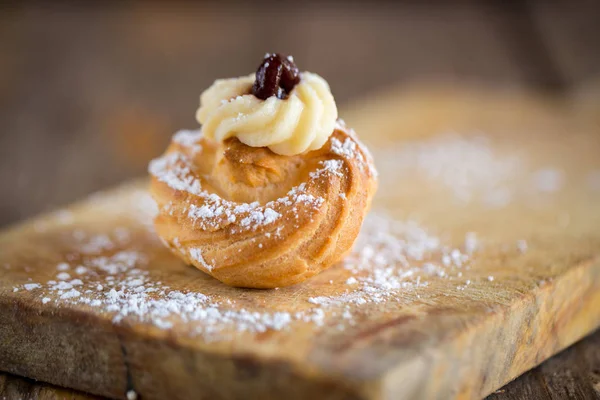 Delicious Zeppole pastry — Stock Photo, Image