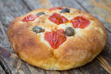 İtalyan focaccia ekmek