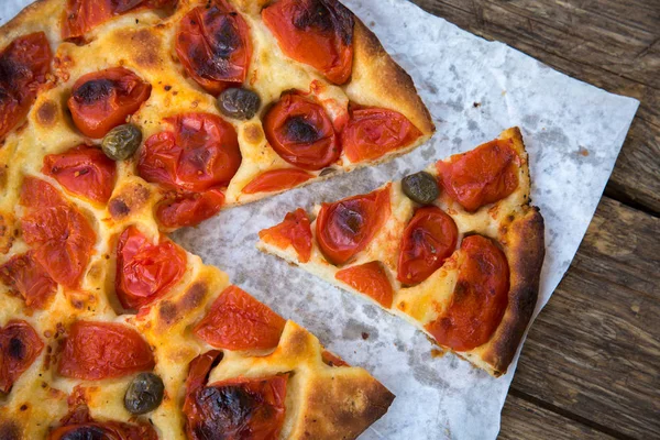 Pão focaccia italiano — Fotografia de Stock