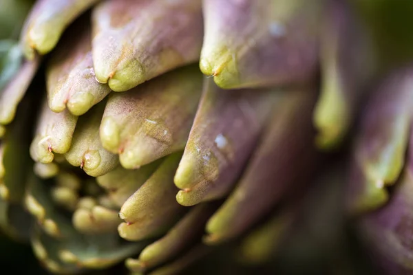 Alcachofas frescas crudas — Foto de Stock