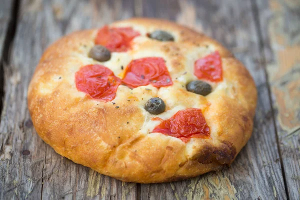 Pan de focaccia italiano — Foto de Stock