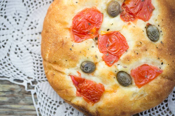 Pan de focaccia italiano — Foto de Stock