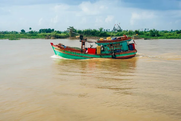 Fiume Mekong, Vietnam — Foto Stock