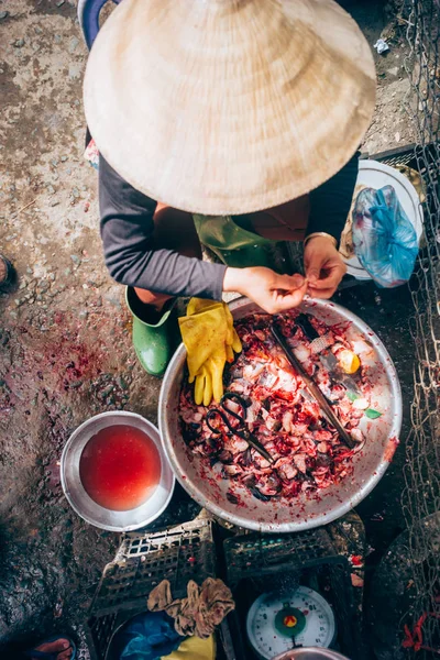 Mercado vietnamita de alimentos —  Fotos de Stock