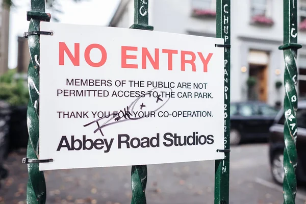 Abbey road London city — Stock Photo, Image