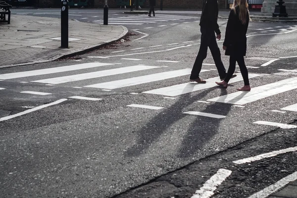 Abbey road Londra şehir — Stok fotoğraf