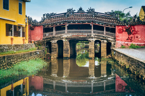 Chinese bridge in Hoi An