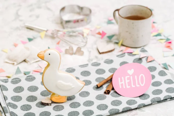 Şirin el hayvan şeklinde kurabiye yapımı