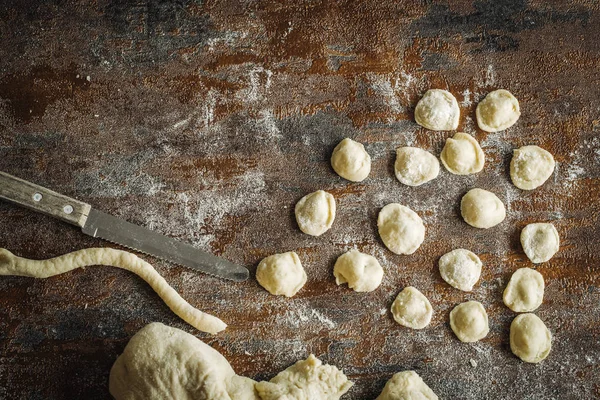 Pasta casera Orecchiette —  Fotos de Stock