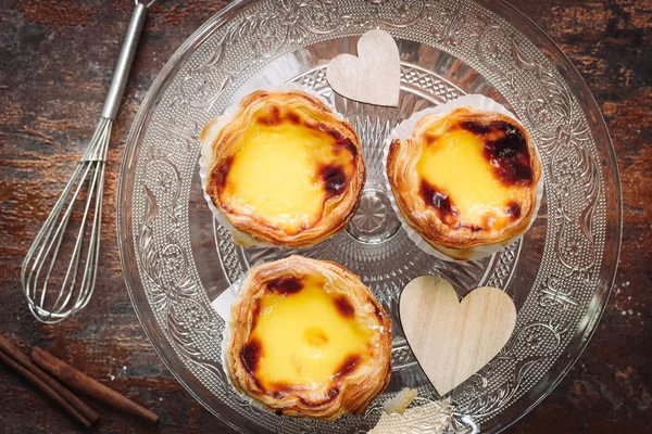 Pasteis de nata — Stok fotoğraf