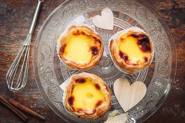 Pasteis de nata — Stok fotoğraf