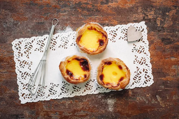 Pasteis de nata — Zdjęcie stockowe