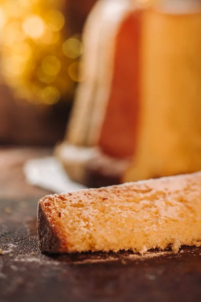 Torta Pandoro italiana — Foto Stock