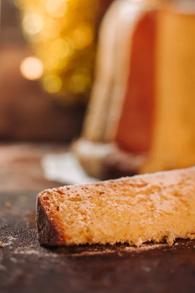 意大利 Pandoro 蛋糕 — 图库照片