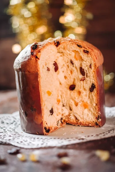 Panettone italiano — Foto Stock