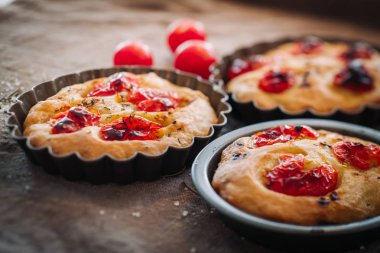İtalyan focaccia ekmek