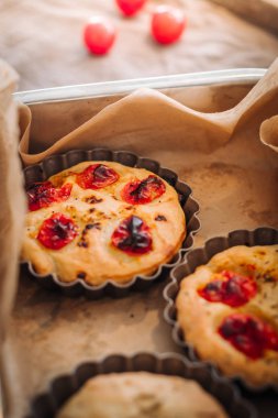 İtalyan focaccia ekmek