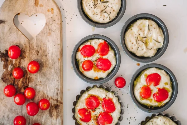 Pan de focaccia italiano —  Fotos de Stock