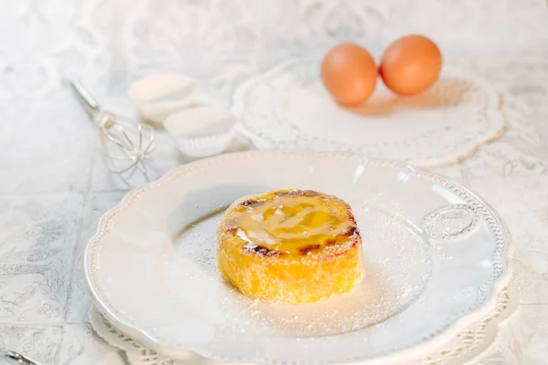 Delicious roll cake from Portugal — Stock Photo, Image