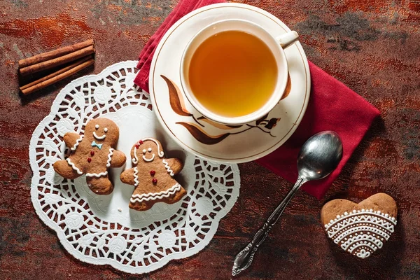 Christmas theme cookies — Stock Photo, Image