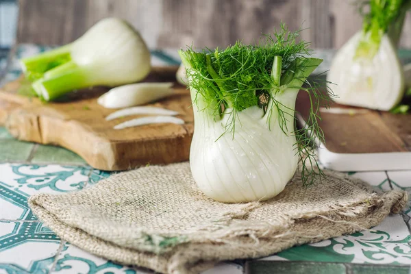 Fresh raw fennel — Stock Photo, Image