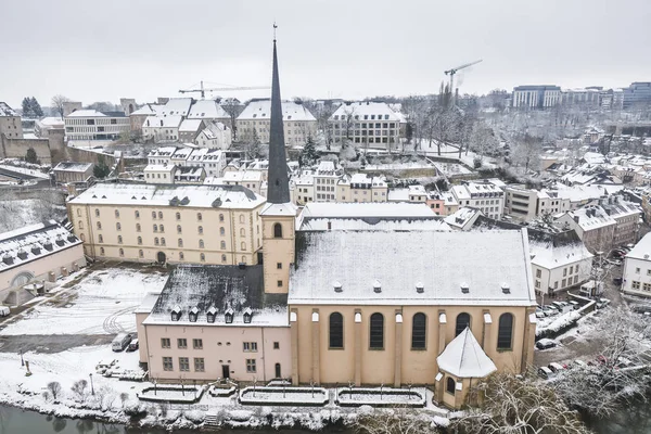 Krásné bílé Lucembursko — Stock fotografie
