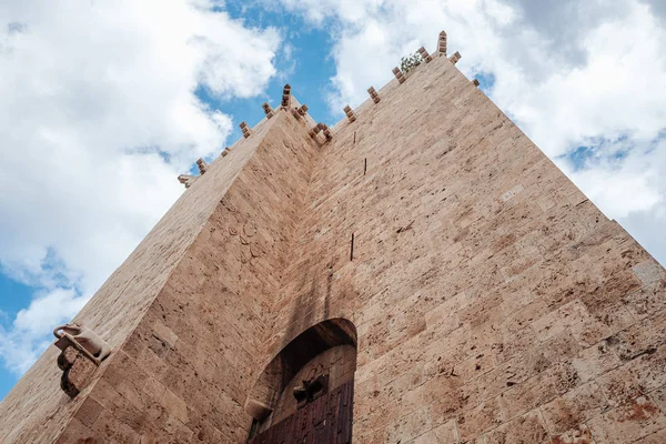 CAGLIARI, ITALY /OCTOBER 2019: The historical elephant tower in — Stock Photo, Image