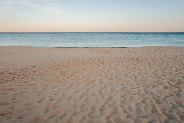 Muravera Szardínia / 2019. október: Co gyönyörű homokos strandja — Stock Fotó