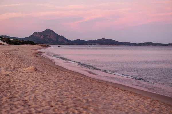 MURAVERA SARDEGNA / OTTOBRE 2019: La bellissima spiaggia di sabbia di Co — Foto Stock